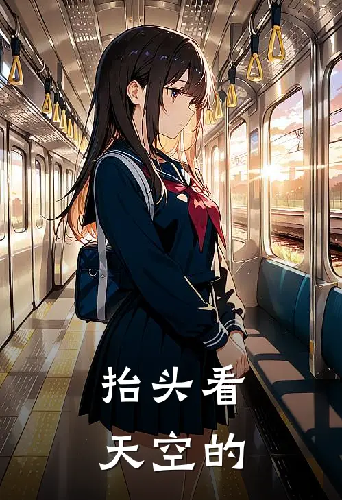 抬头看天空的