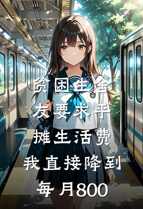 贫困生舍友要求平摊生活费，我直接降到每月800