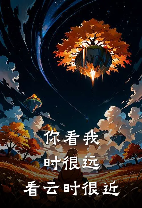 你看我时很远，看云时很近