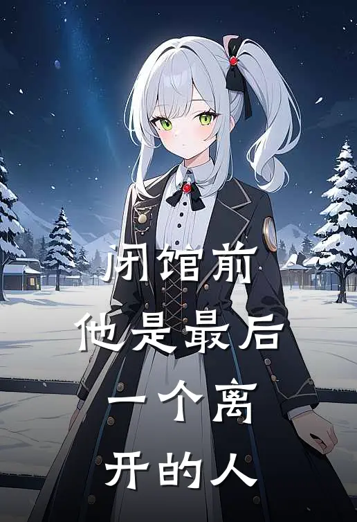 闭馆前，他是最后一个离开的人