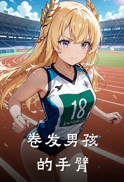 卷发男孩的手臂