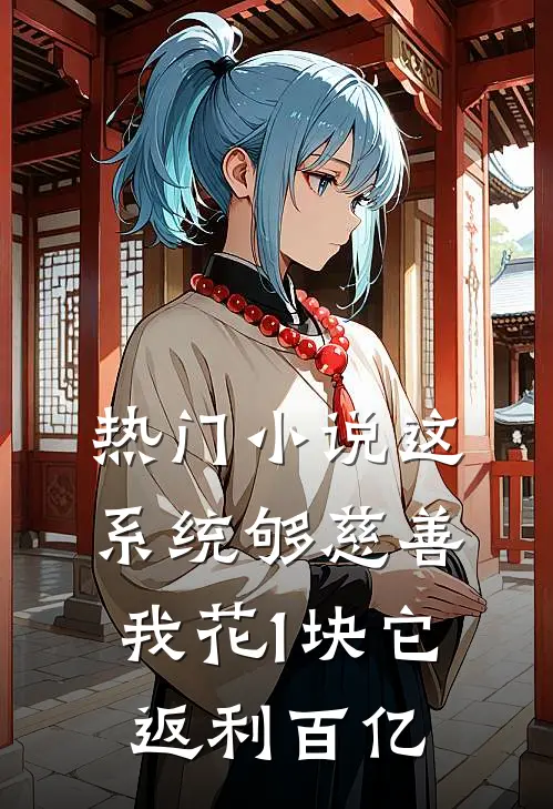 热门小说这系统够慈善，我花1块它返利百亿