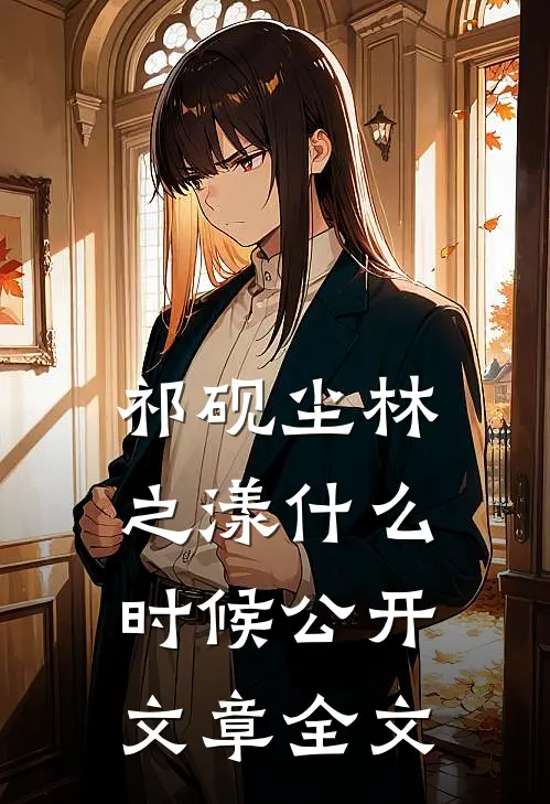 祁砚尘林之漾什么时候公开文章全文