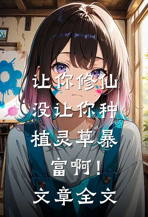 让你修仙，没让你种植灵草暴富啊！文章全文