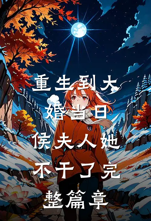 重生到大婚当日,侯夫人她不干了完整篇章阅读