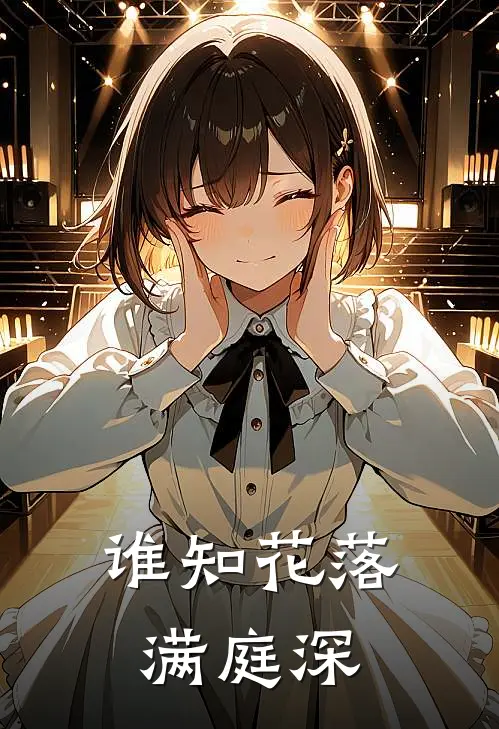 谁知花落满庭深