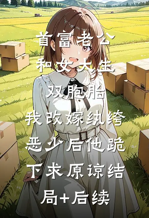 首富老公和女大生双胞胎，我改嫁纨绔恶少后他跪下求原谅结局+后续
